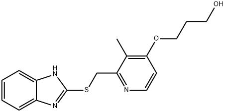 Desmethyl rabeprazole thioether Structure