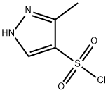 5-Methyl-1H-pyrazole-4-sulfonyl chloride Structure