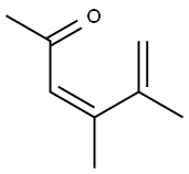 3,5-Hexadien-2-one, 4,5-dimethyl-, (Z)- (9CI)|
