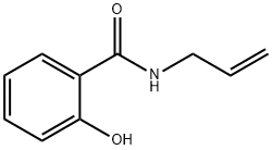 N-烯丙基-2-羟基苯甲酰胺,118-62-7,结构式