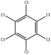 ヘキサクロロベンゼン 化学構造式