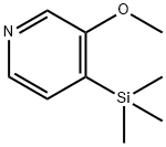 3-METHOXY-4-TRIMETHYLSILYLPYRIDINE 结构式