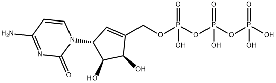 cyclopentenylcytosine 6-triphosphate Structure