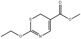 6H-1,3-Thiazine-5-carboxylicacid,2-ethoxy-,methylester(9CI) 结构式
