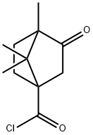 Bicyclo[2.2.1]heptane-1-carbonyl chloride, 4,7,7-trimethyl-3-oxo- (9CI) 化学構造式