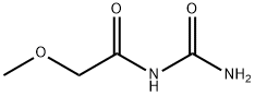 methoxyacetylcarbamide Structure