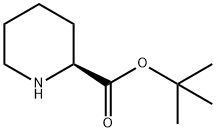 (2S)-ピペリジン-2α-カルボン酸tert-ブチル 化学構造式