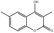 3,6-DIMETHYL-4-HYDROXYCOUMARIN Structure