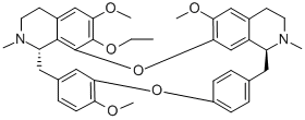 7-O-ethyl fangchinoline 结构式