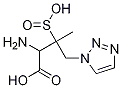 TAZOBACTAM RELATED COMPOUND A ((2S,3S)-2-アミノ-3-メチル-3-スルフィノ-4-(1H-1,2,3-トリアゾール-1イル)酪酸) 化学構造式