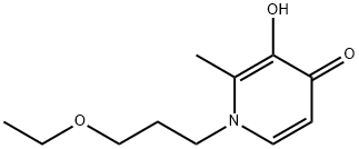 1-(3-Ethoxypropyl)-3-hydroxy-2-methylpyridine-4(1H)-one Struktur