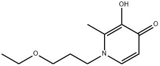 1-(3-Ethoxypropyl)-3-hydroxy-2-methylpyridine-4(1H)-one 结构式