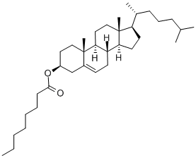 Cholesteryl caprylate Structure