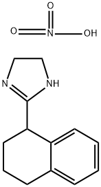 4,5-Dihydro-2-(1,2,3,4-tetrahydro-1-naphthalenyl)-1H-imidazole mononitrate|4,5-二氢-2-(1,2,3,4-四氢-1-萘基)-1H-咪唑单硝酸盐