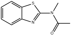 Acetamide, N-2-benzothiazolyl-N-methyl- (9CI) Structure