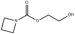 1-Azetidinecarboxylicacid,2-hydroxyethylester(9CI) Structure