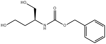 (S)-(3-羟基-1-羟甲基丙基)氨基甲酸苄酯,118219-23-1,结构式
