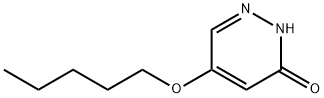 5-(戊氧基)哒嗪-3(2H)-酮 结构式