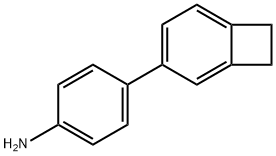 4-(1,2-dihydrocyclobutabenzen-4-yl)benzenamine 结构式