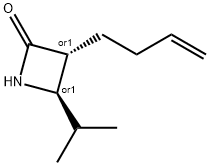 2-Azetidinone,3-(3-butenyl)-4-(1-methylethyl)-,trans-(9CI) 结构式