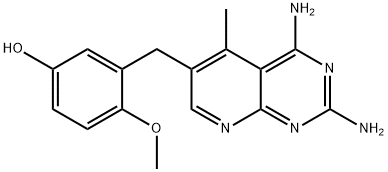 5'-demethylpiritrexim Structure
