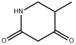 5-METHYL-2,4-PIPERIDINEDIONE Struktur
