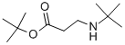 N-(1,1-DIMETHYLETHYL)-BETA-ALANINE 1,1-DIMETHYLETHYL ESTER 结构式