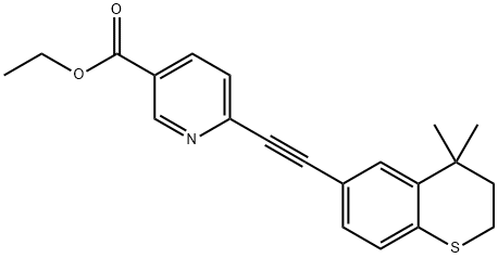 他扎罗汀 结构式