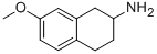 2-AMINO-1,2,3,4-TETRAHYDRO-7-METHOXYNAPHTHALENE Struktur