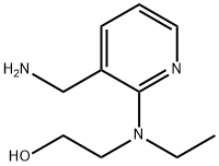 2-((3-(氨基甲基)吡啶-2-基)(乙基)氨基)乙-1-醇,1183103-73-2,结构式