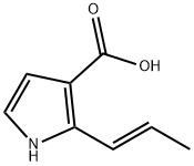 1H-Pyrrole-3-carboxylicacid,2-(1-propenyl)-,(E)-(9CI)|