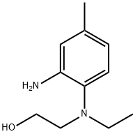 2-[2-Amino(ethyl)-4-methylanilino]-1-ethanol Struktur