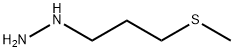 3-(METHYLTHIO)PROPYLHYDRAZINE Structure