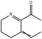 Ethanone, 1-(3-ethylidene-3,4,5,6-tetrahydro-2-pyridinyl)- (9CI)|