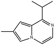 Pyrrolo[1,2-a]pyrazine, 7-methyl-1-(1-methylethyl)- (9CI) Structure