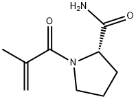 2-Pyrrolidinecarboxamide,1-(2-methyl-1-oxo-2-propenyl)-,(S)-(9CI)|
