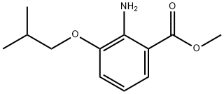 Methyl 2-aMino-3-isobutoxybenzoate Struktur