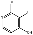 2-氯-3-氟-4-羟基吡啶, 1184172-46-0, 结构式