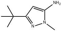 5-AMINO-3-TERT-BUTYL-1-METHYLPYRAZOLE, 118430-73-2, 结构式