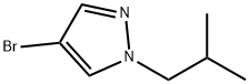 4-Bromo-1-(2-methylpropyl)pyrazole Struktur