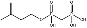 isopentenyl methylenediphosphonate 化学構造式