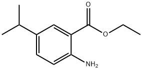 ethyl 2-aMino-5-isopropylbenzoate 结构式