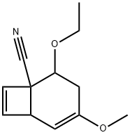 Bicyclo[4.2.0]octa-4,7-diene-1-carbonitrile, 2-ethoxy-4-methoxy- (9CI) 结构式