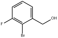 2-溴-3-氟苄醇, 1184915-45-4, 结构式