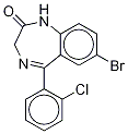 Phenazepam-d4 化学構造式