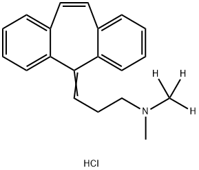シクロベンザプリン‐D3塩酸塩(N‐メチル‐D3) 化学構造式