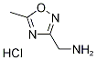 C-(5-Methyl-[1,2,4]oxadiazol-3-yl)-methylaminehydrochloride