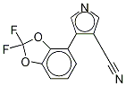 Fludioxonil-13C3 化学構造式