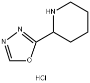 2-[1,3,4]Oxadiazol-2-yl-piperidine hydrochloride,1185011-85-1,结构式