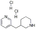 3-哌啶-3-基甲基吡啶二盐酸盐, 1185013-65-3, 结构式